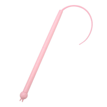Kennel Sililcone Cat Teaser Stick Toy - Pink
